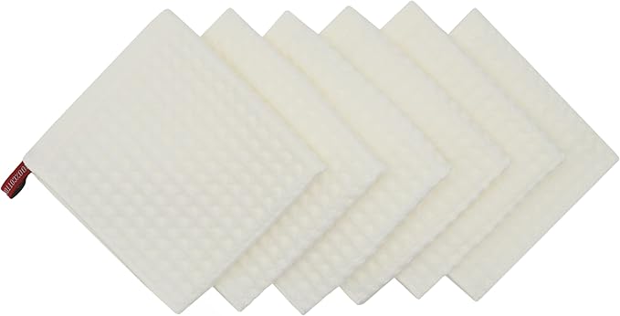 Mia'sDream Cotton Waffle Wash Cloths