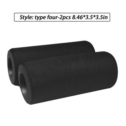 Foot Foam Pads Rollers(7.87in*3.14in*3.14in) for Exercise Machine, Inversion Table, Workout Bench, Sits Ups Replacement Parts, Home Gym Accesories