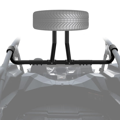 XATVXUTV Spare Tire Carrier for Kawasaki Teryx KRX 1000, Spare Tires Holder Rack Mount for Kawasaki Teryx KRX 1000 2020-2025 Accessories, Fits Up to 37" Tire, Powder-Coated Steel