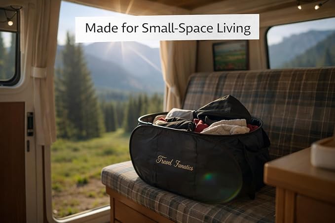 Travel Fanatics Collapsible Laundry Basket