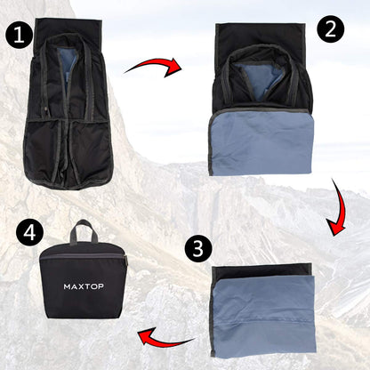 MAXTOP 40L Ultra Lightweight Packable Backpack Foldable Rucksack Water Resistent For Men Women Kids Outdoor Camping Hiking Travel Daypack Handy Durable