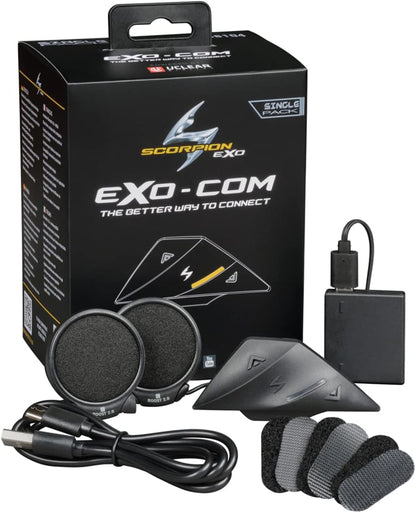 ScorpionEXO EXO-COM Bluetooth Communicator Kit (Fits AT960, T520 & GT930 Models)