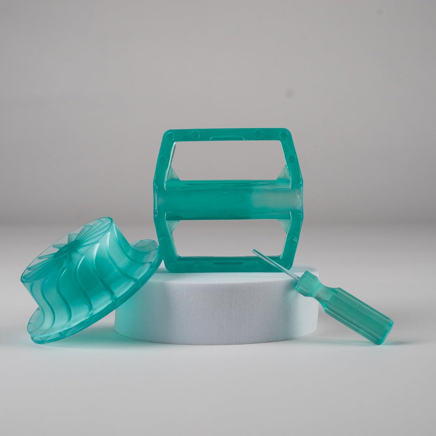 Siraya Tech Blu - Tough Resin 3D Printing with High Toughness Resolution Strong and Precise 405nm UV-Curing 3D Resin for LCD DLP (Emerald Blue, 1kg)