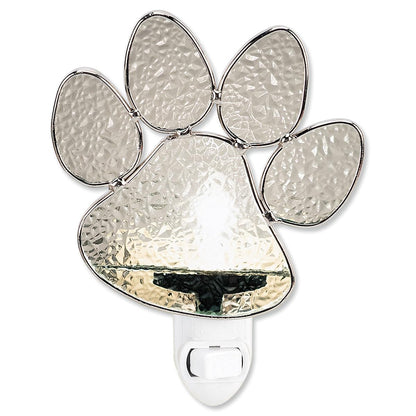 Current Pawprint Night Light- Decorative Plug Into Wall Nightlight, 4 1/4 x 4 1/4”, Great as a Gift or Home décor