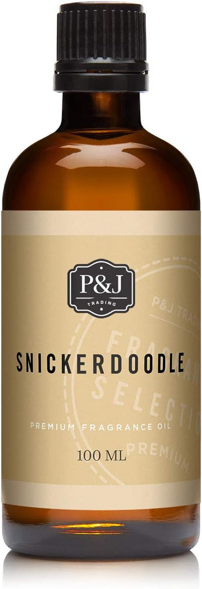P&J Fragrance Oil Autumn Set | Brown Sugar, Apple, Harvest Spice, Vanilla, Forest Pine, and Snickerdoodle Candle Scents for Candle Making, Freshie, Soap Making Supplies, Diffuser Oil Scents