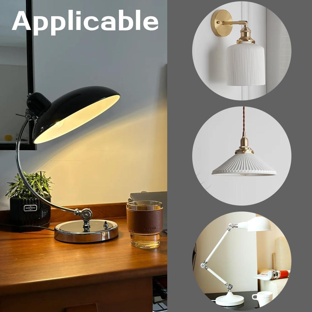 Asjeumt 136 Pieces All Thread Lamp Pipe Lamp Rod Repair Hardware Parts Kit Includes Lamp Nipples, Coupler Pipes Connectors, Lock Nuts, Plastic Stopper and Washers, for Assembly DIY Making Lamps