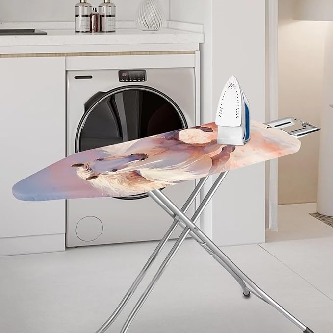 Horse Ironing Board Cover 15x54 Inch Ironing Board Tabletop Polyester Fabric