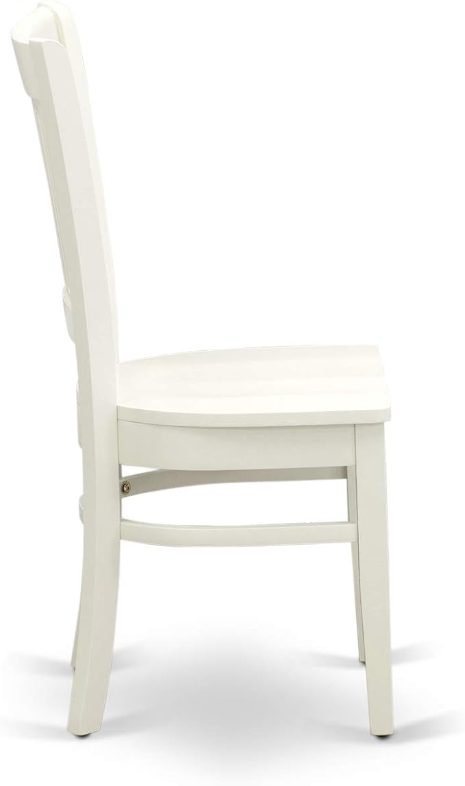 East West Furniture ANVA5-LWH-W 5 Piece Kitchen Table Set