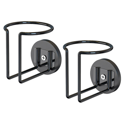 2 Pcs Magnetic Cup Holder, Magnetic Drink Holder for Tractor Refrigerator Treadmill Mower Truck Rv Boat Metal Surface