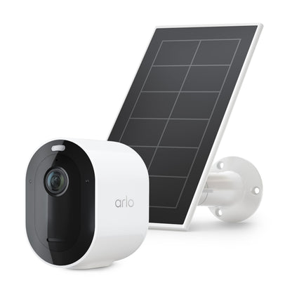 Arlo Pro 5S Spotlight Security Camera 2K HDR | Outdoor | Wireless | Dual-Band Wi-Fi Connects to Strongest Network |12X Zoom, 2-Way Audio, Siren, Color Night Vision,Live Stream(White, 4 Cameras)