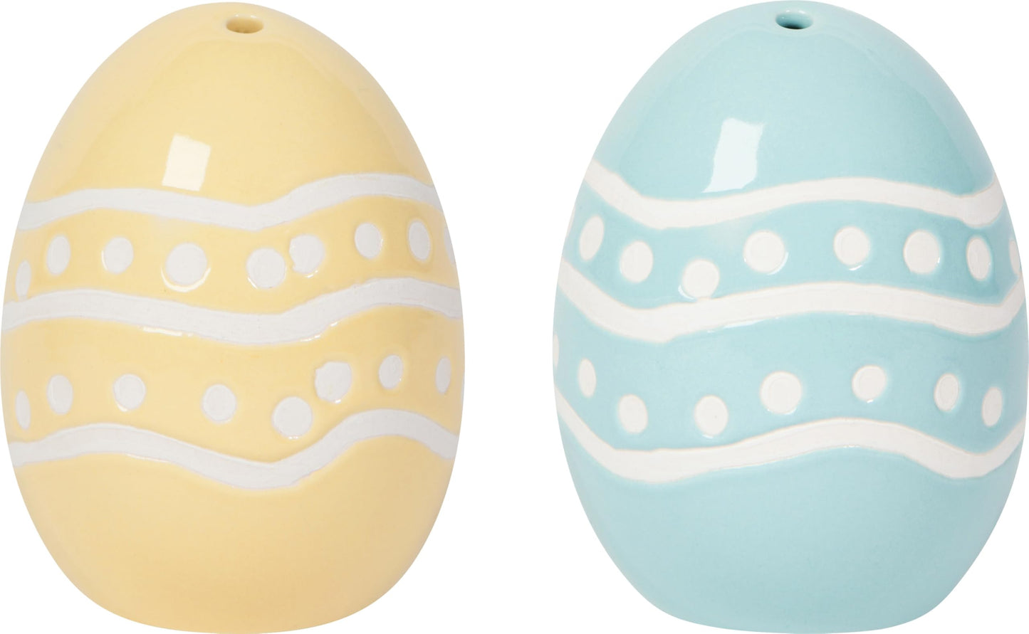 Jubilee Easter Eggs Stoneware Salt & Pepper Shakers, Set of 2 - Food Shaker