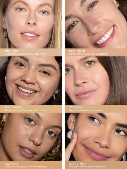ILIA - True Skin Serum Concealer | Non-Comedogenic, Cruelty-Free, Vegan, Safe For Sensitive Skin, Reduces Appearance of Dark Circles + Blemishes (Arrowroot SC.5, 0.16 oz | 5 ml)