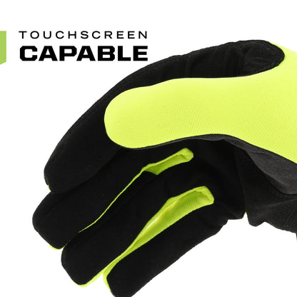 Mechanix Wear - Hi-Viz FastFit Gloves (Large, Fluorescent Yellow) SFF-91-010