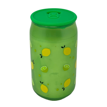 DW Home Soda Pop Collection Single Wick Candle, 15.4 oz (Lemon Lime), Large Single Wick Glass Jar Candle for Home Décor & Gifting