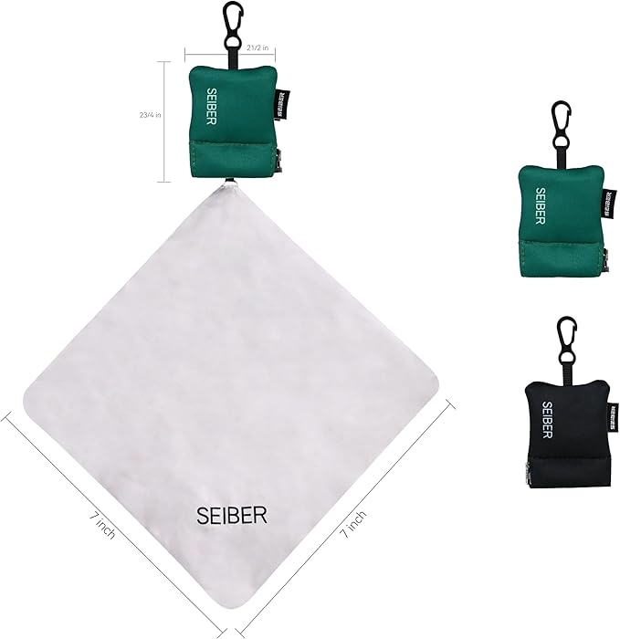 SEIBER Eyeglass Cleaning Microfiber Cloth -