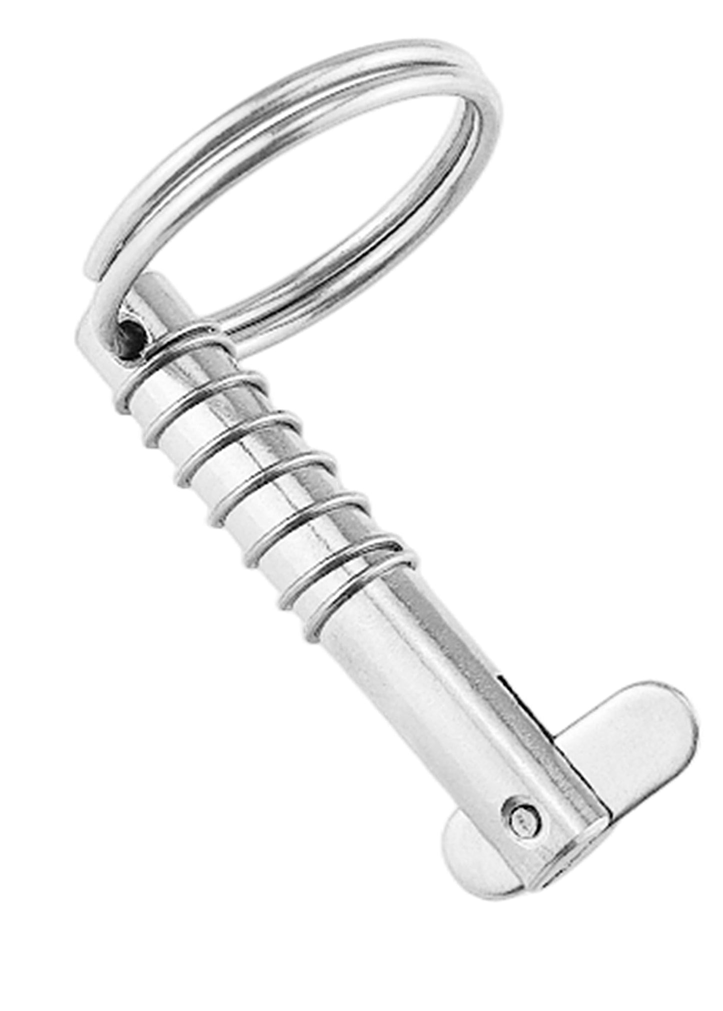 4 Pack Quick Release Pin 5/16" Diameter,Usable Length: 1-3/5(41mm) w/Drop Cam & Spring ,Full 316 Stainless Steel, Bimini Top Pin Marine Hardware, Free Installation Screws