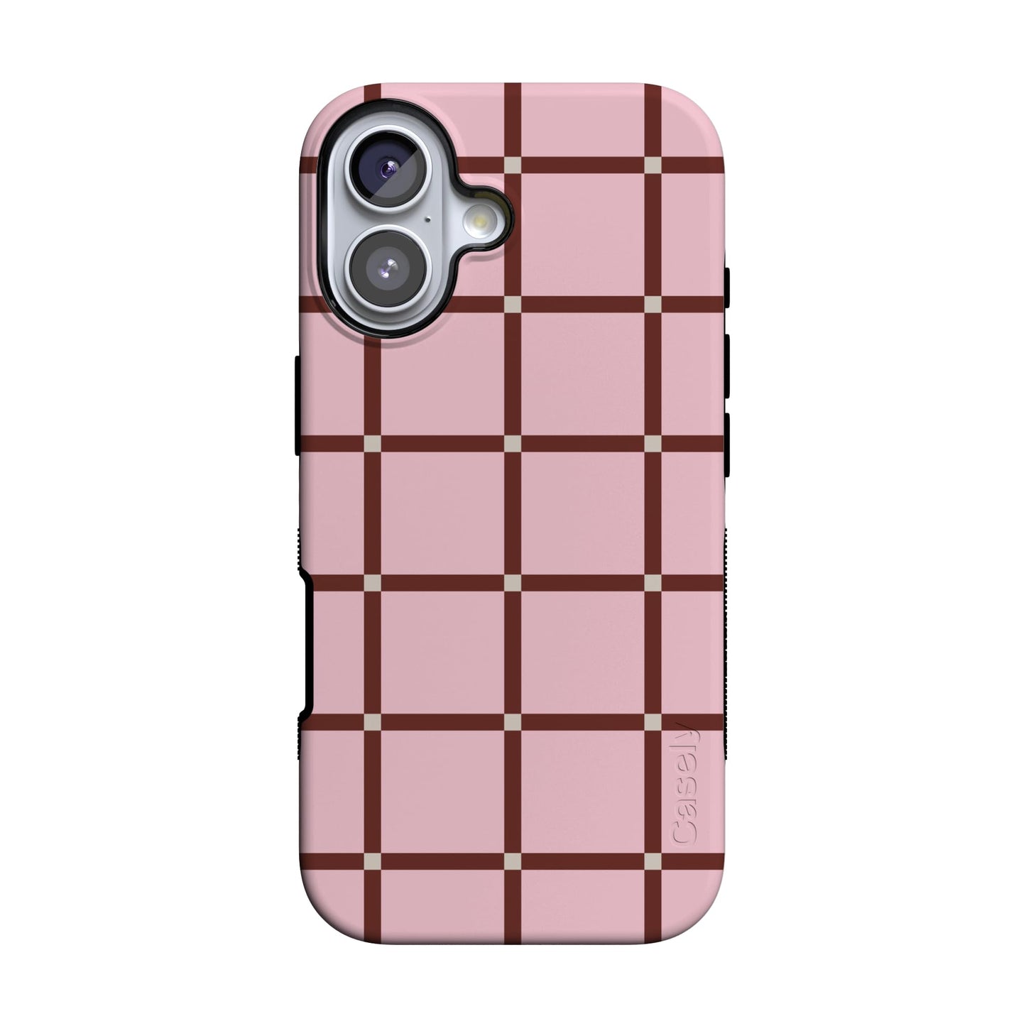 Casely iPhone 17 Case | Blue Stripes | Sunday Best | Compatible with MagSafe | Bold Protective Design