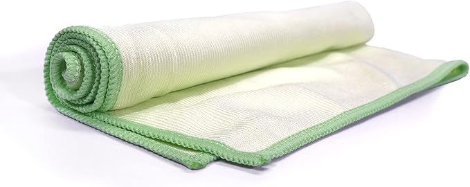 Maxshine 16” x 16” Universal Glass Cleaning Microfiber Towels, High-Clarity