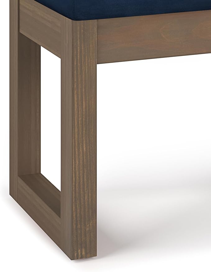 SIMPLIHOME Milltown Small Ottoman Bench
