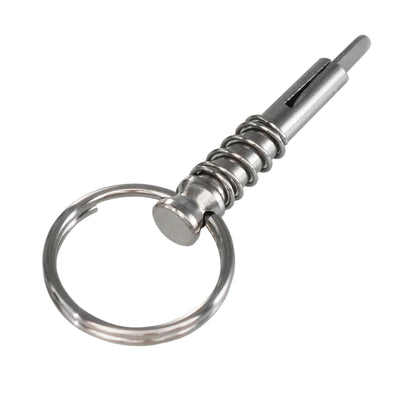 DNB Quick Release Pin - 8 Pcs Marine Grade 316 Stainless Steel 1/4" Diameter Bimini Top Pins - with Pull Ring