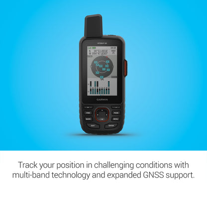 Garmin GPSMAP 67i Rugged GPS Handheld with inReach® Satellite Technology, Two-Way Messaging, Interactive SOS, Mapping