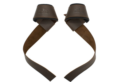Andean Leather, Leather Lifting Straps for Weightlifting, Bodybuilding, Powerlifting, Strength Training, & Deadlifts - Padded Neoprene with Full Grain Leather