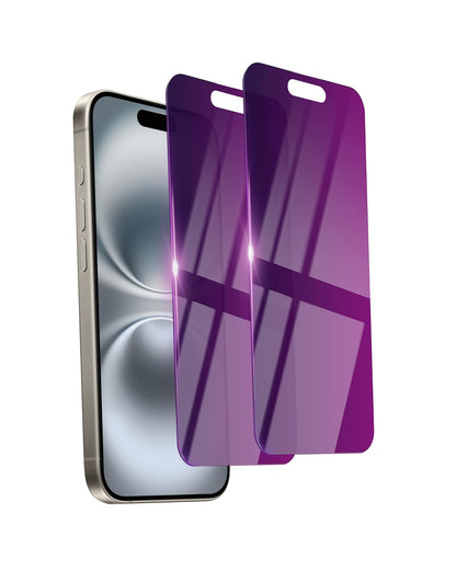 2 Pack Privacy Screen Protector for iPhone 16 Pro Max Tempered Glass 6.9inch Private Saver Anti-Spy Eye Protection Anti-Scratch Full Coverage