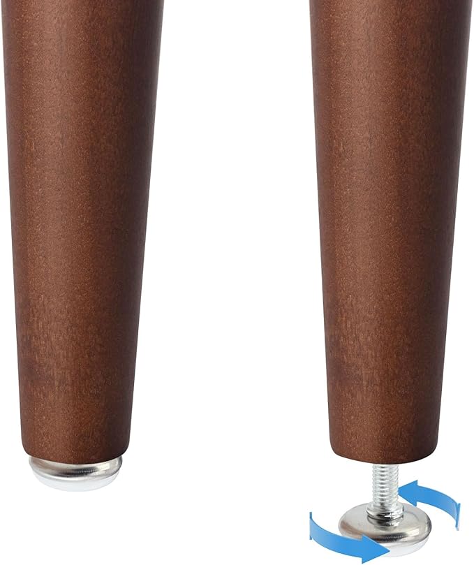 36PCS Screw on Furniture Glides Adjustable Furniture Leg Base Leveller M6 x