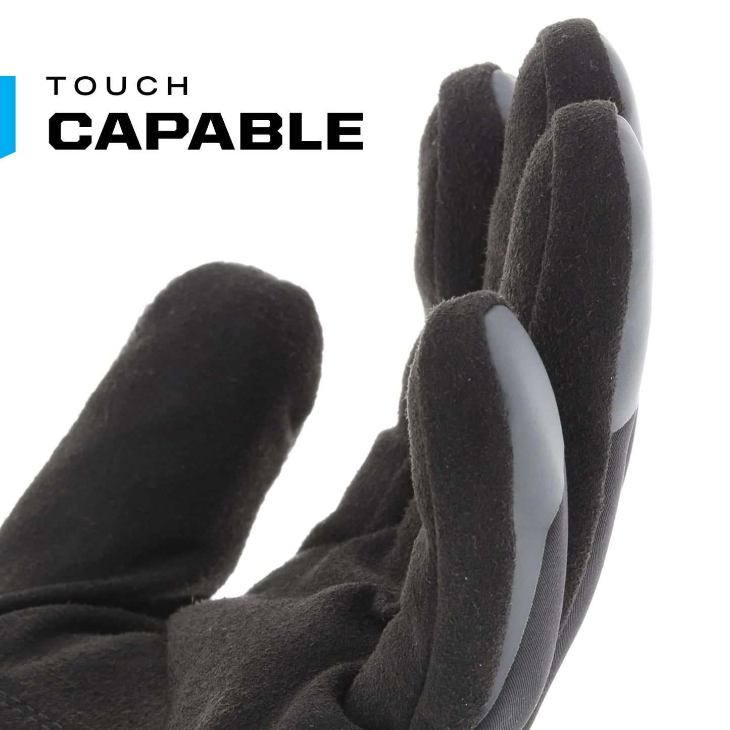 Mechanix Wear ColdWork™ FastFit® Winter Work Gloves (Large, Black/Grey)