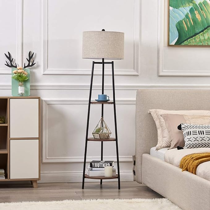 ROSEN GARDEN Floor Lamp, Standing Reading Light