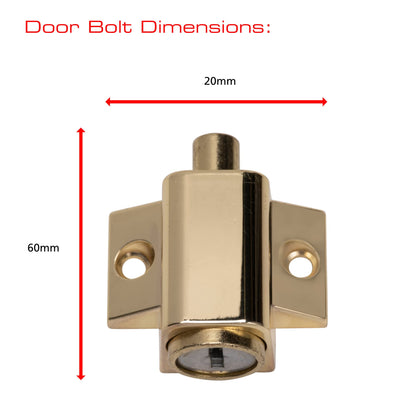 Sterling PLB100 Patio Door and Window Locks - Brass