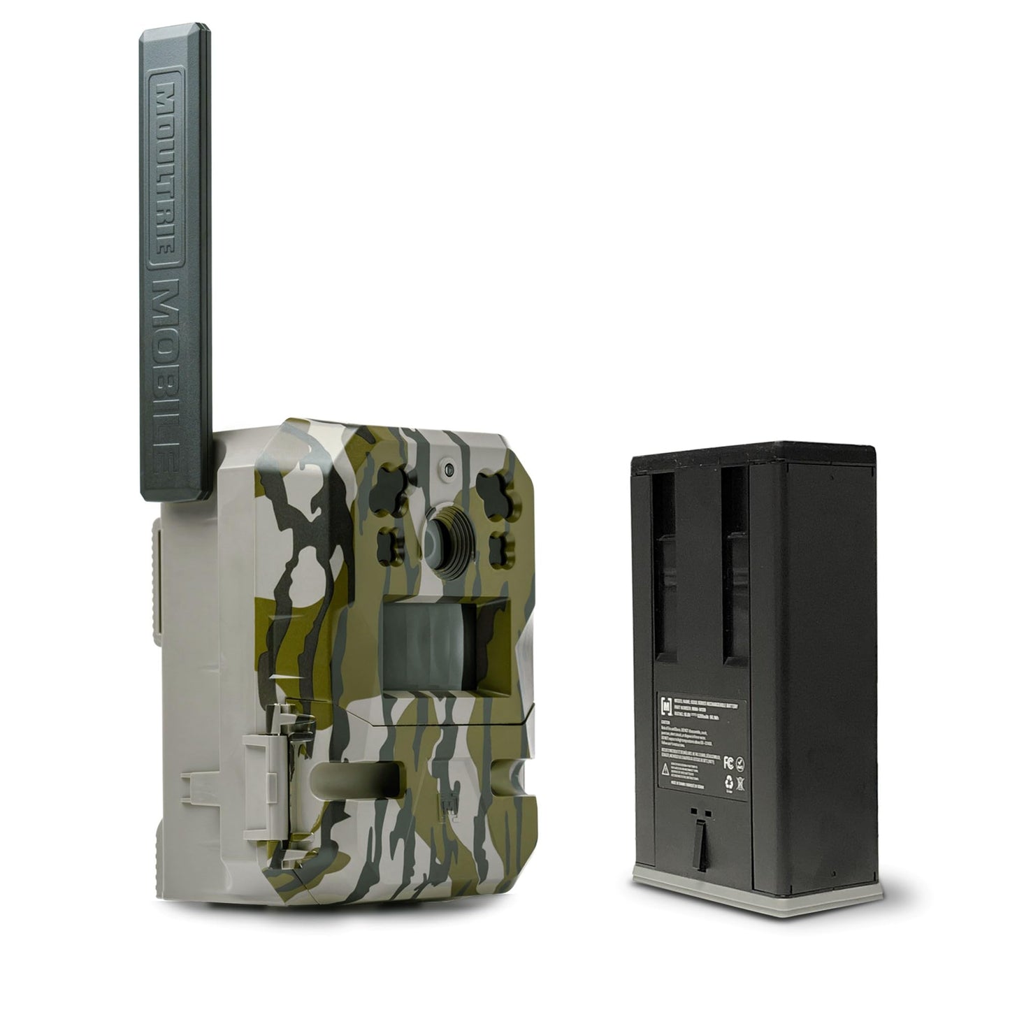 Moultrie Edge Pro Cellular Trail Camera with Rechargeable Lithium-Ion Battery - Auto Connect, Nationwide Coverage, 1080p Video HD Audio, 100ft Detection Range, Extended Runtime, Weatherproof
