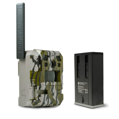 Moultrie Edge Pro Cellular Trail Camera with Rechargeable Lithium-Ion Battery - Auto Connect, Nationwide Coverage, 1080p Video HD Audio, 100ft Detection Range, Extended Runtime, Weatherproof