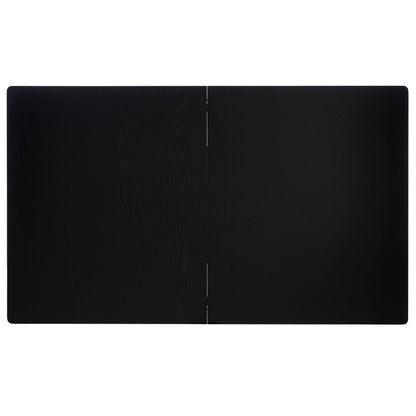 SAFAVIEH Furniture - Hammis 59" - 76" Extendable Dining Table - Black Solid Wood - Fully Assembled - Expandable Table for Dining Room & Kitchen (DTB4304A)