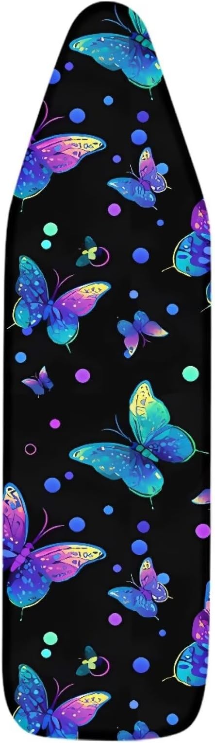 Butterfly Ironing Board Cover and Pad Heat Insulation Covers Stain Resistant