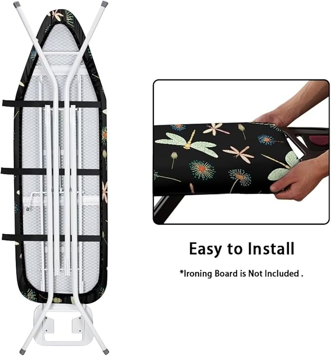 Dragonfly Ironing Board Cover and Pad