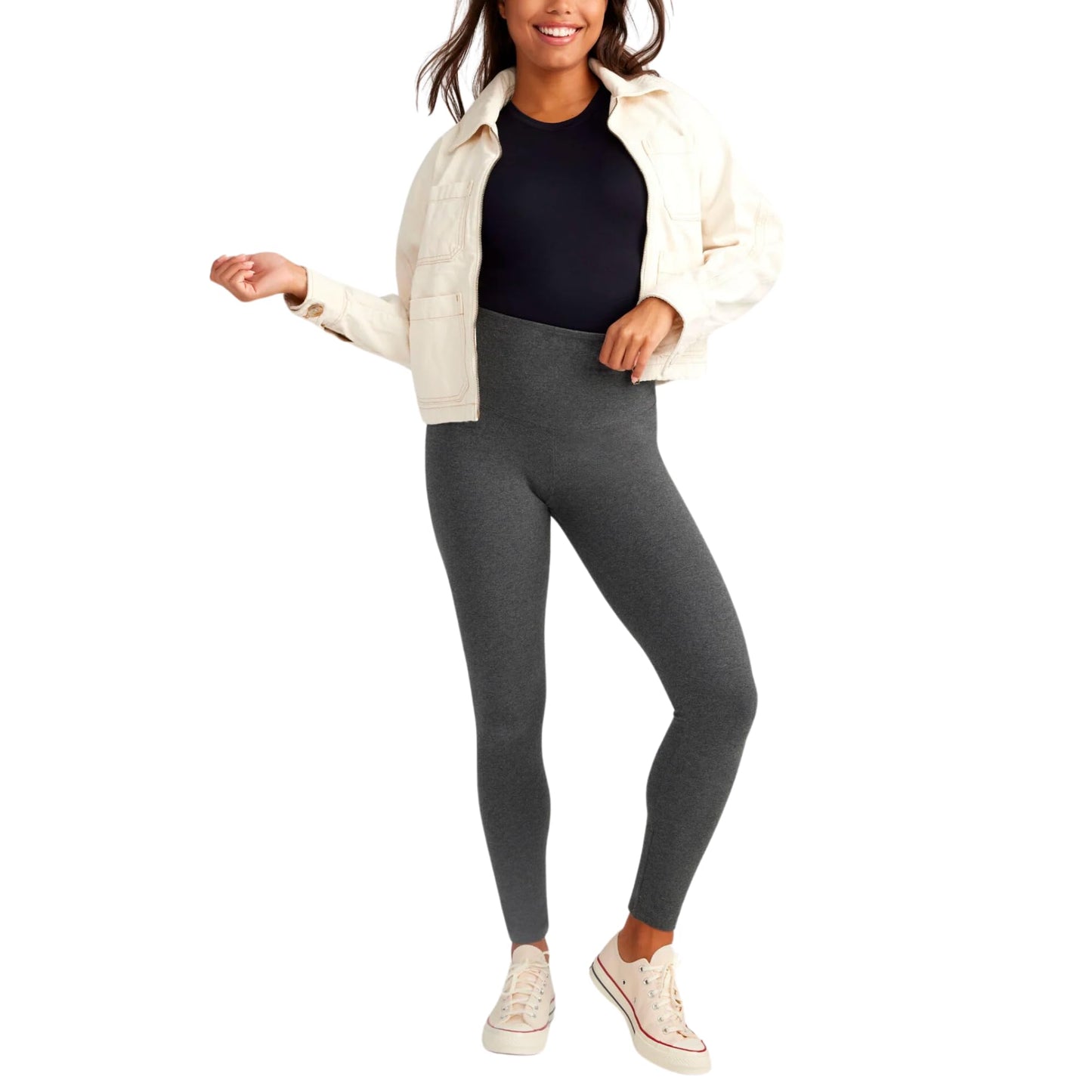 Yummie Women's Rachel Shaping Legging Cotton Stretch