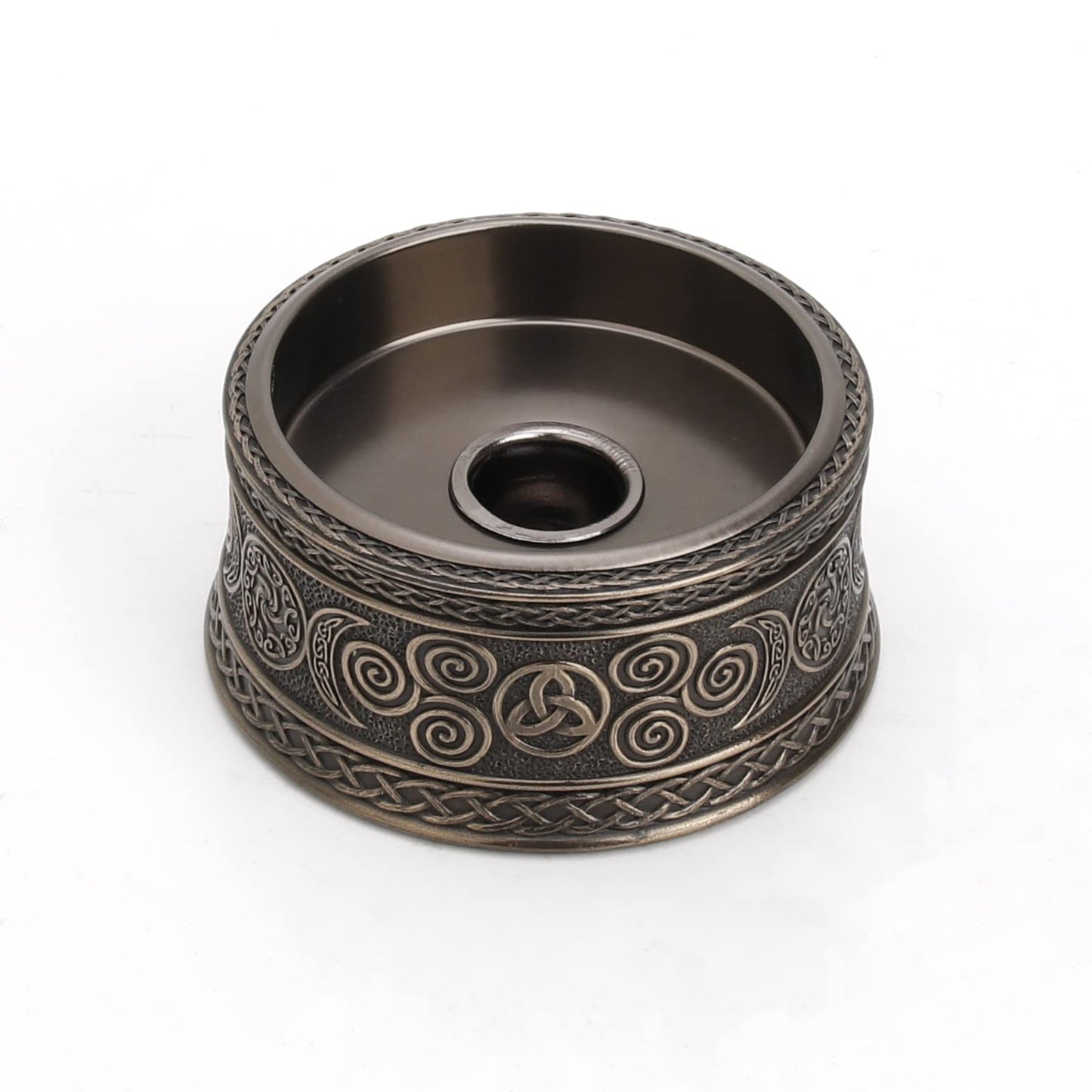 Veronese Design 2 3/8" Tall Celtic Knot Triple Moon Goddess Sigil Votive Candle Holder