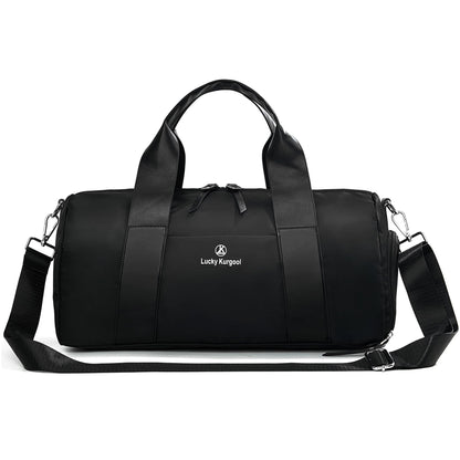 Small Gym Bag for Women with Wet Pocket & Shoes Compartment, Cute Mini Sport Duffel Gym Tote Bags for Yoga, Workout, Dance, Swim