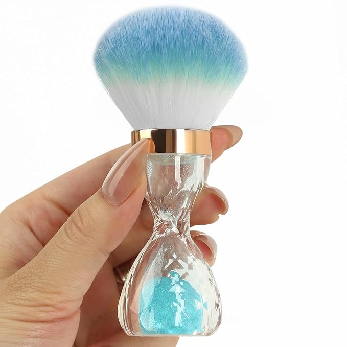 Nail Dust Brush for Acrylic Nails, Soft Brush Nail Art Dust Powder Remover