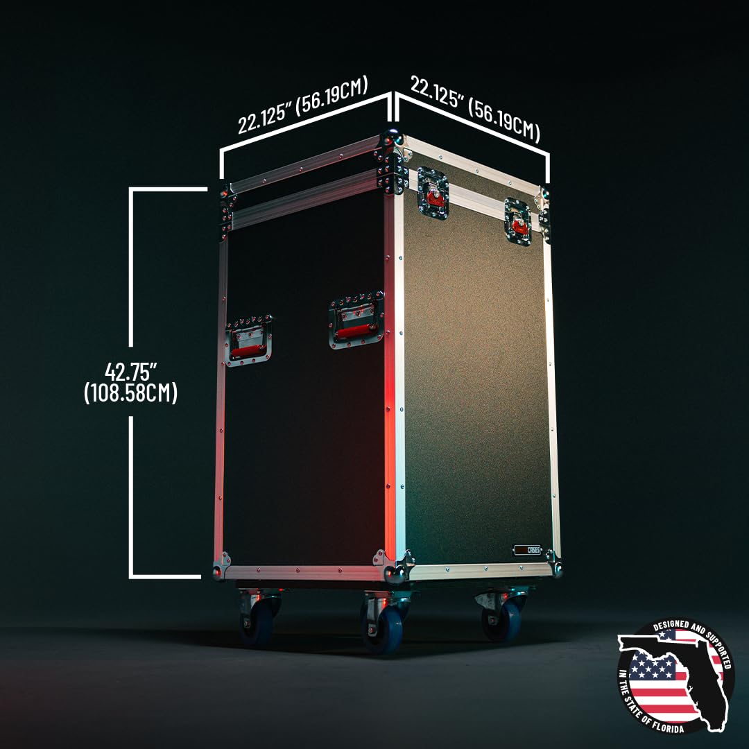 Gator Cases GTOUR Series ATA Style Lighting Fixture Case, Holds 4 Leko Lights (G-TOUR LEKO-S4-4)