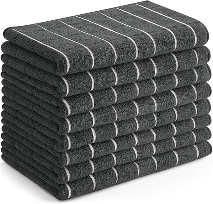 Utopia Towels - Microfiber Kitchen Towels, Super Absorbent 18 x 26 Inches