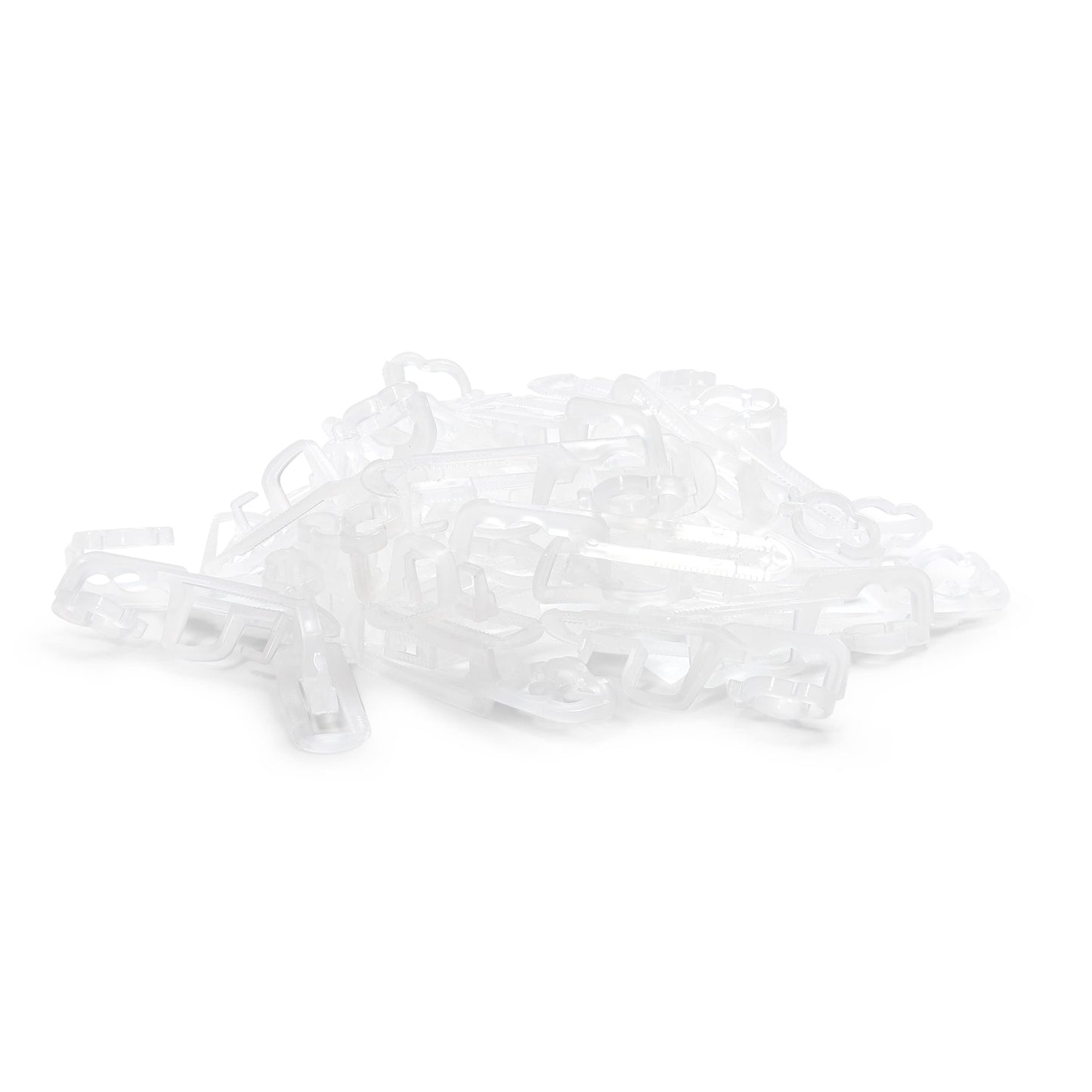 HLO Lighting Omni All-in-One Christmas Light Clips | Hang C9 or C7 Light Strings from Rain Gutters or Shingles | Pack of 100 Clips