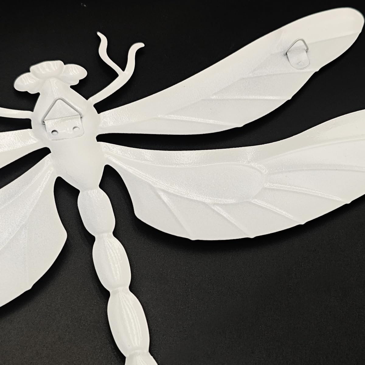 Metal Dragonfly Wall Decor, 4 Pack 13 inch Metal Dragonflies Wall Art Hanging Sculpture Decorations for Outdoor, Yard Patio Fence Garden Outside Decor