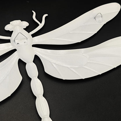 Metal Dragonfly Wall Decor, 4 Pack 13 inch Metal Dragonflies Wall Art Hanging Sculpture Decorations for Outdoor, Yard Patio Fence Garden Outside Decor