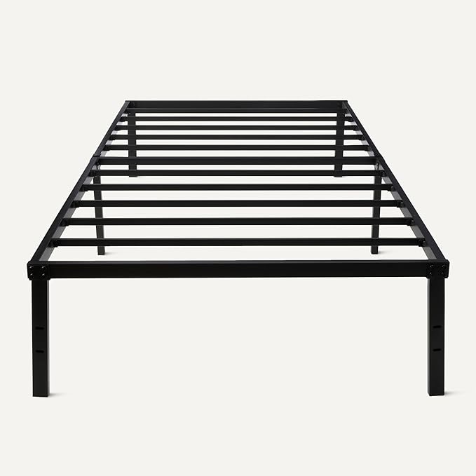 Amazon Basics Metal Bed Frame, Non-Foldable Platform Bed, Easy Assembly