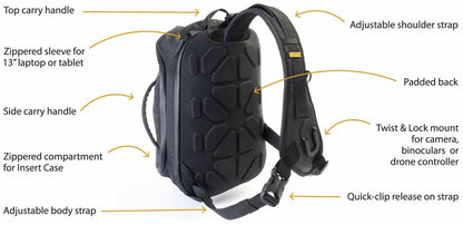 Cotton Carrier Twist & Lock Hyker Slingbag For Camera (923-HYKER-CAM)