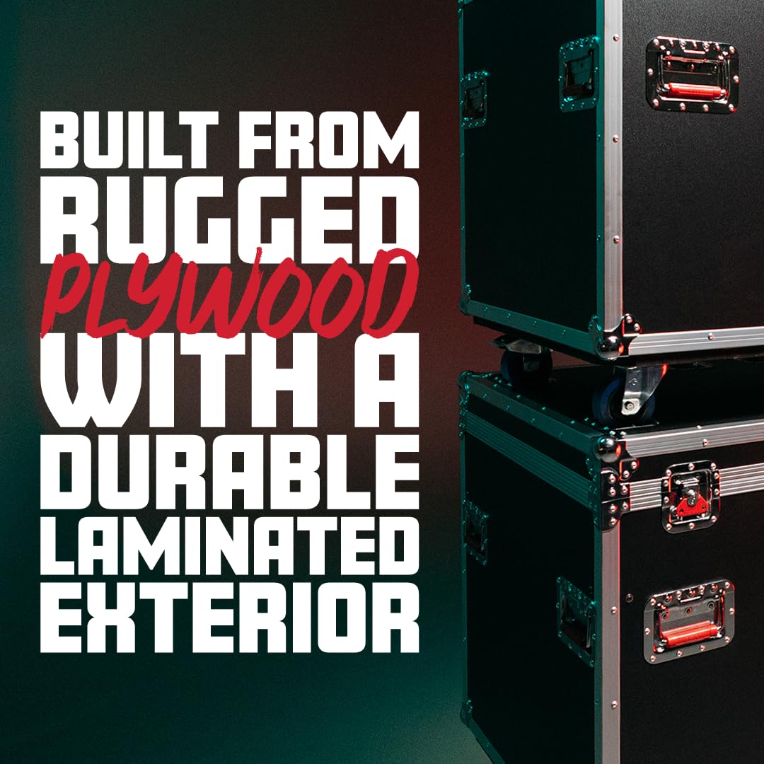 Gator Cases G-TOUR Series Equipment Storage Case/Cable Trunk with Heavy Duty Casters, Truck Pack Size, 45" x 22" x 27" (G-TOURTRK4522HS)