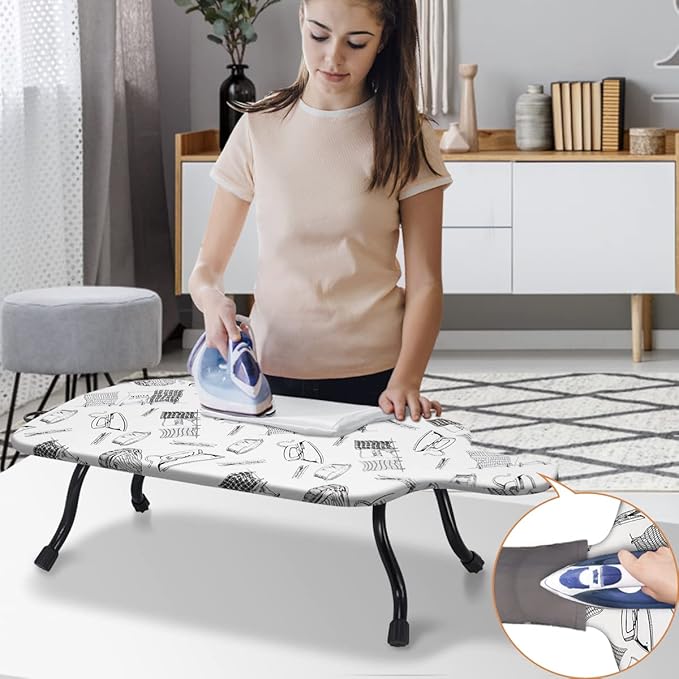 Duwee 15"x30" Table Top Ironing Board Extra Wide