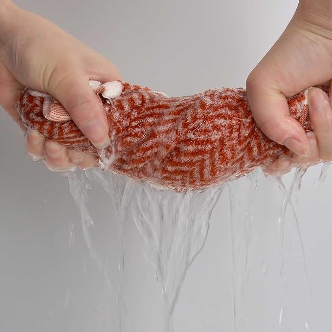 Cleanbear Coral Hand Towels for Bathroom